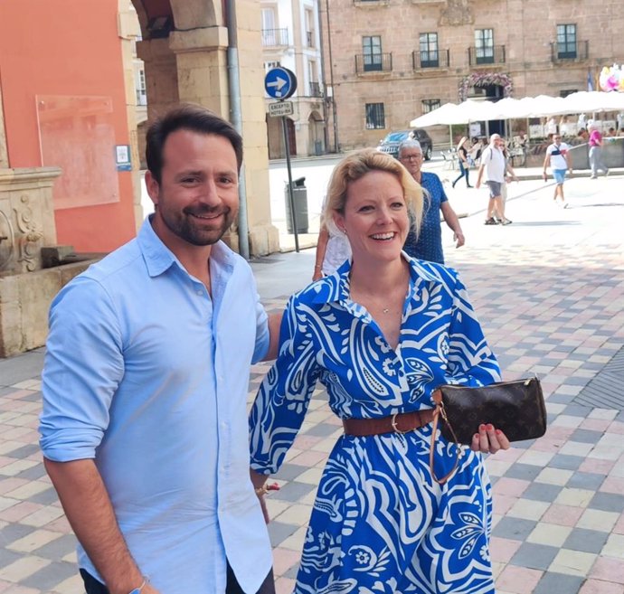 Alvaro Queipo y Estefanía Rodríguez.