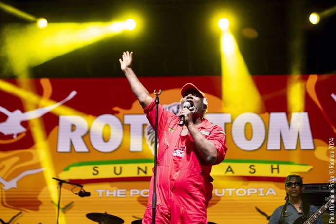 Alpha Blondy, en el Main Stage del Rototom Sunsplash