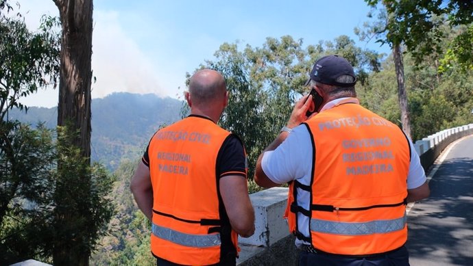 Incendio en Madeira