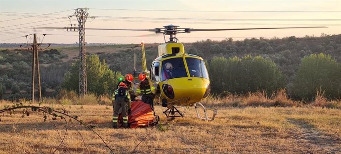 Helicóptero del Infoex