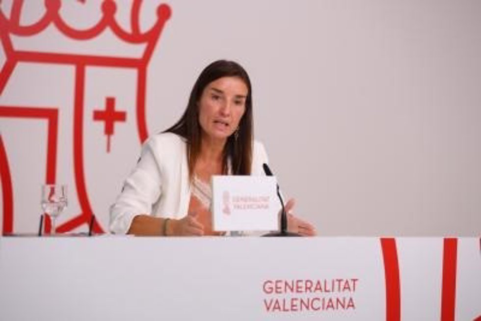 Archivo - La consellera de Hacienda, Economía y Administración Pública y portavoz del Consell, Ruth Merino