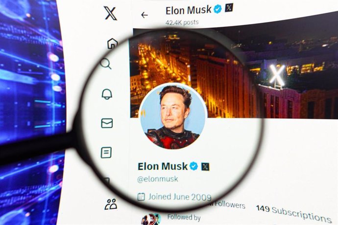 Archivo - Perfil del dueño de la red social X, Elon Musk