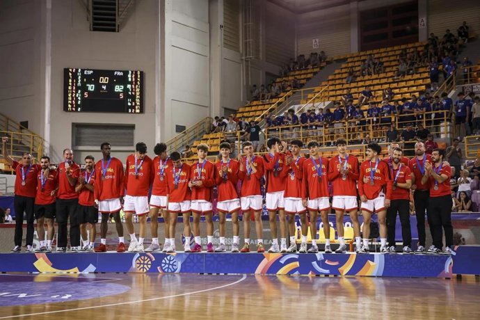 España se cuelga la plata en el Eurobasket Sub-16 masculino
