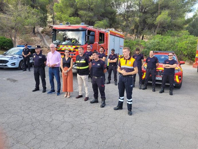 Los concejales Fulgencio Perona y Antonio Navarro recuerdan la importancia de tomar precauciones esenciales con motivo del Día Mundial de Prevención de Incendios Forestales de este domingo 18 de agosto
