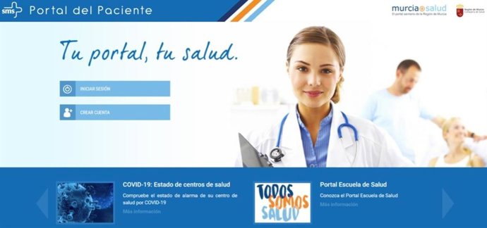 El Portal del Paciente del Servicio Murciano de Salud