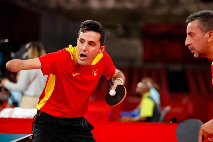 Archivo - José Manuel Ruiz en acción en los Juegos Paralímpicos de Tokio 2020.