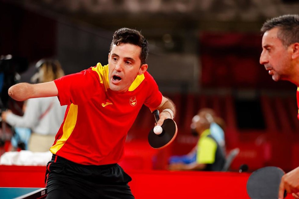 Archivo - José Manuel Ruiz en acción en los Juegos Paralímpicos de Tokio 2020.
