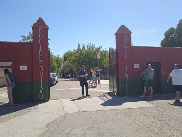 Campo de fútbol 'Ángel Tardío' de Mocejón.