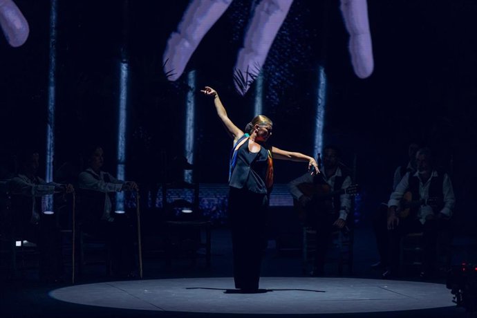 Sara Baras rinde homenaje a Paco de Lucía en Starlite Occident.