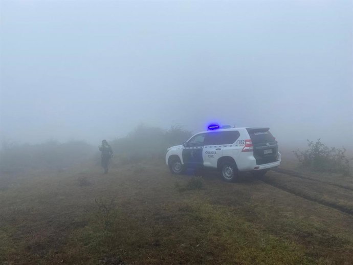 Operativo de rescate a un desaparecido en el Valle de Losa
