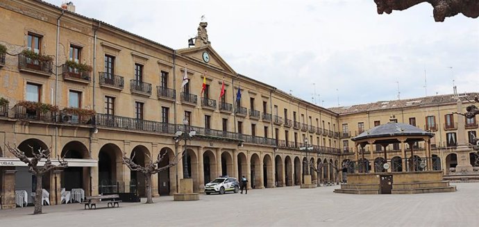 Fachada del Ayuntamiento de Tafalla.