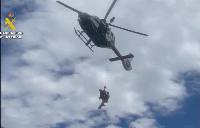 Uno de los rescates de este fin de semana en el Pirineo