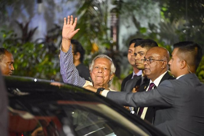 Mohamed Yunus, primer ministro interino de Bangladesh.