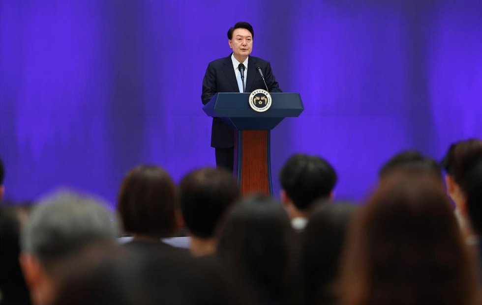 Archivo - Yoon Suk Yeol, presidente de Corea del Sur