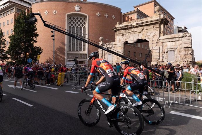 Archivo - La Vuelta Ciclista por Aragón.