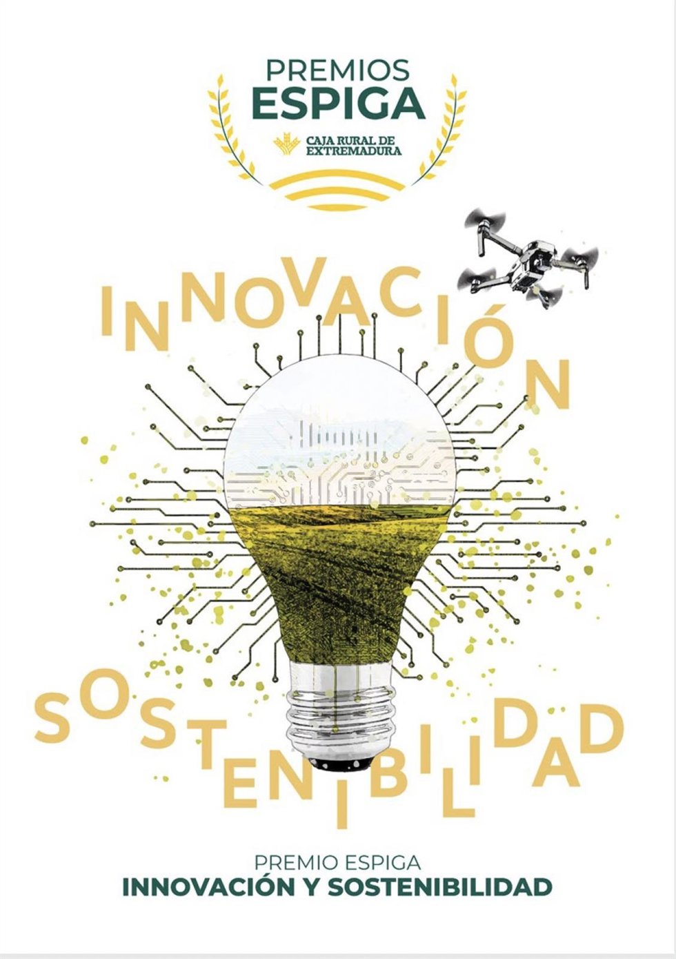 Caja Rural de Extremadura convoca sus primeros Premios Espiga a la innovación y sostenibilidad.