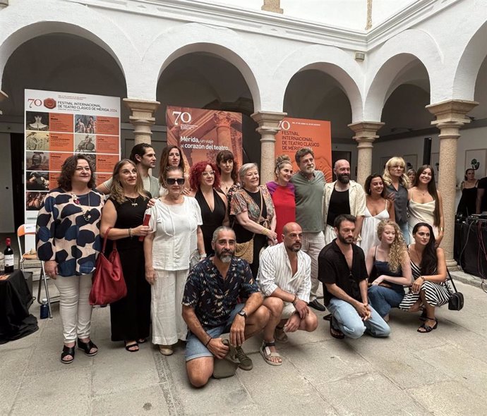 Presentación de 'Ifigenia', la obra que clausura la presente edición del Festival de Mérida