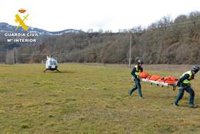 La Guardia Civil rescata a un senderista que sufrió en Granada un infarto en las inmediaciones del Mulhacén