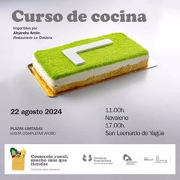 La Campaña de Comercio Rural de la Diputación de Soria empieza con 25 cursos de cocina .