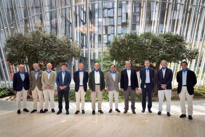 El equipo directivo de Iberdrola, en su tradicional primer encuentro tras el verano en la Torre Iberdrola, en Bilbao