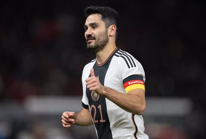 Archivo - Ilkay Gündogan con la selección alemana