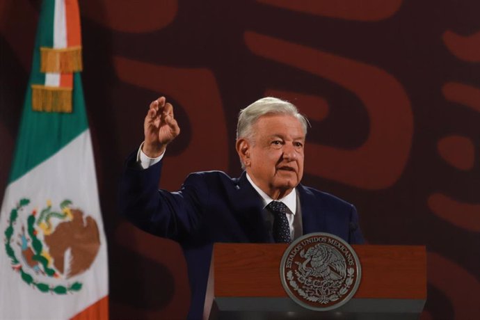 Imagen de archivo del presidente de México, Andrés Manuel López Obrador