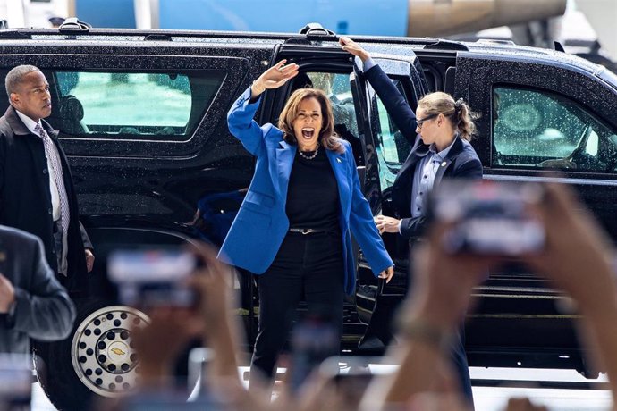 La vicepresidenta de EEUU, Kamala Harris