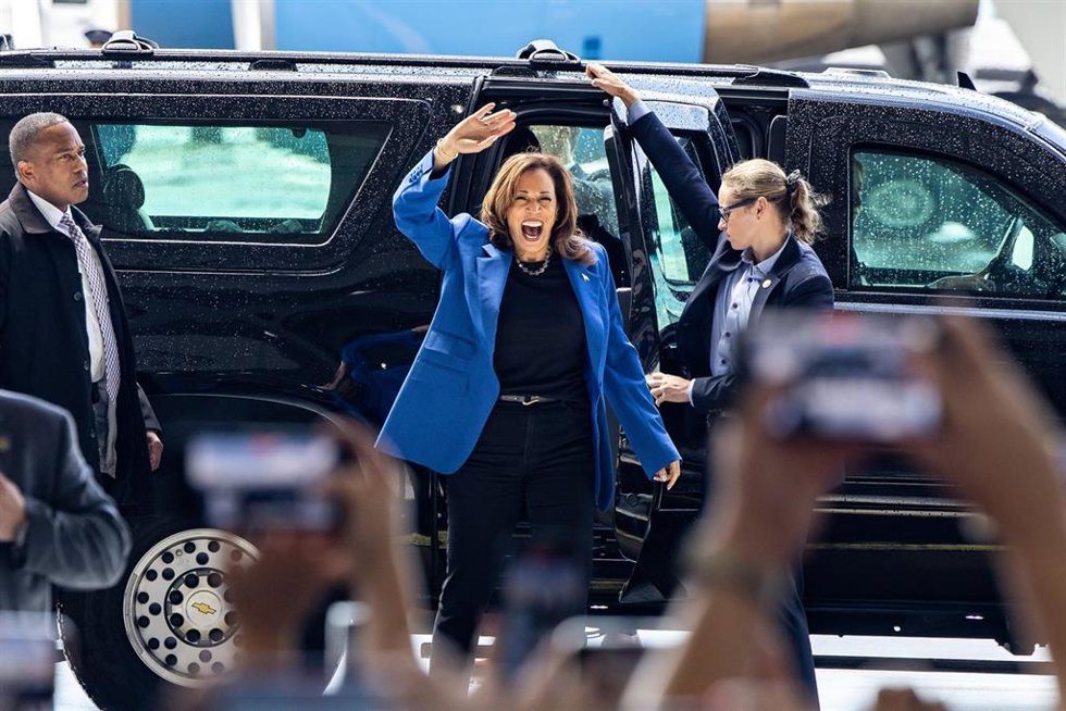 La vicepresidenta de EEUU, Kamala Harris