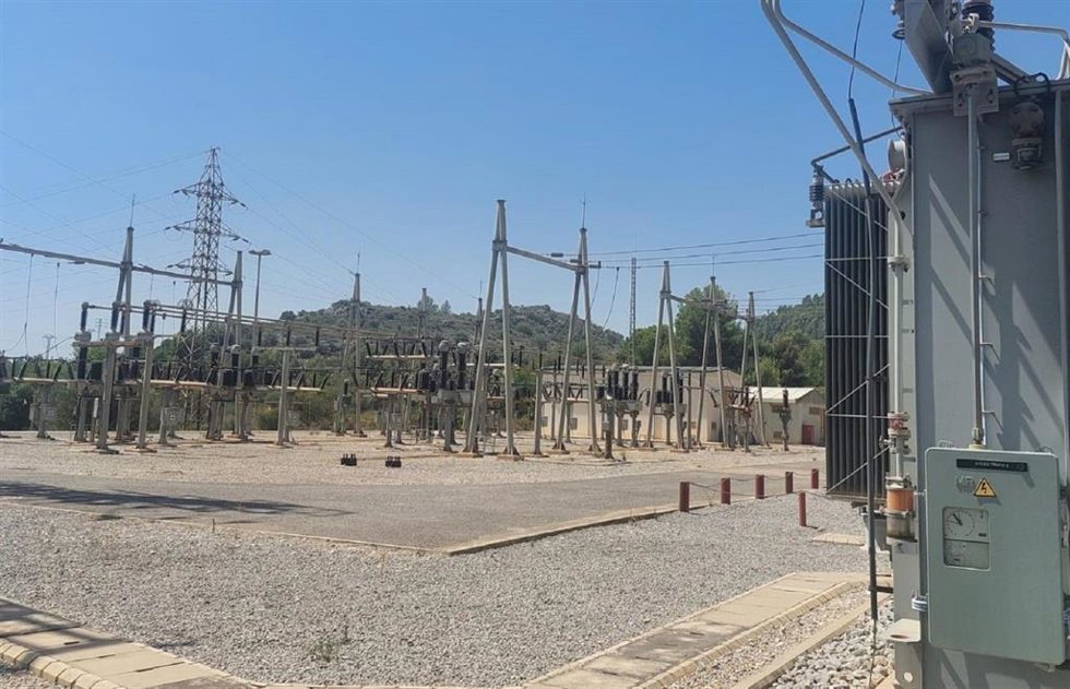 Subestación de Corral del Cuervo de Iberdrola en Onda (Castellón)