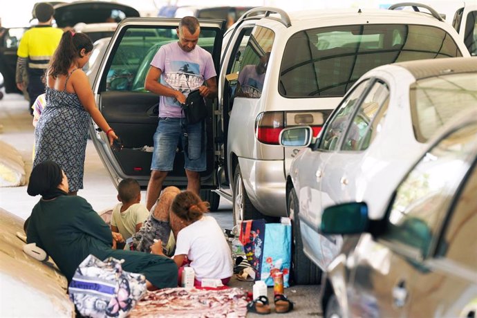 Imágenes de las instalaciones de la zona OPE San Andrés, en Málaga.