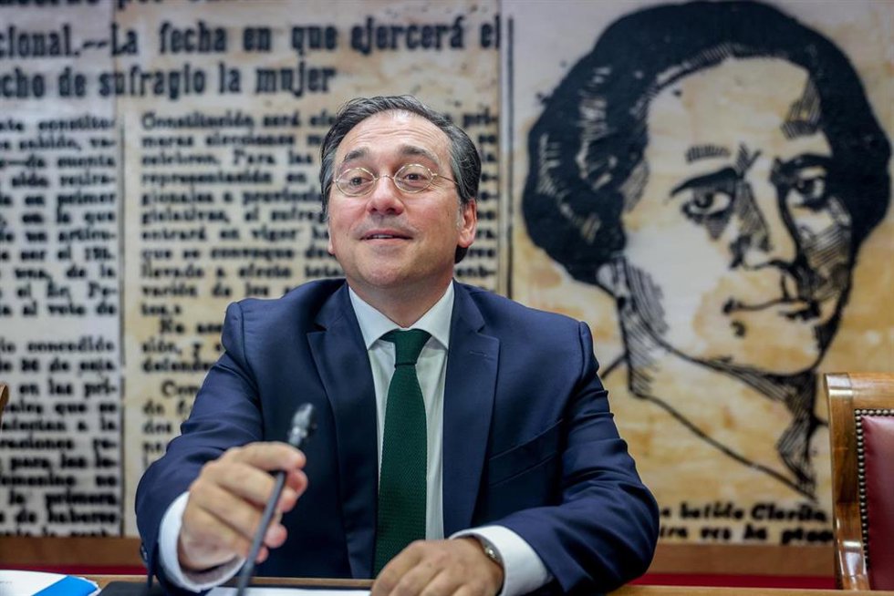 El ministro de Asuntos Exteriores, Unión Europea y Cooperación, José Manuel Albares
