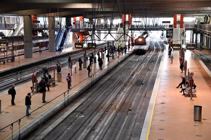 Archivo - Estación de Atocha de Cercanías