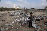 Foto: Un grupo de ONG y profesionales médicos piden un alto el fuego en Gaza para vacunar a los niños frente a la polio