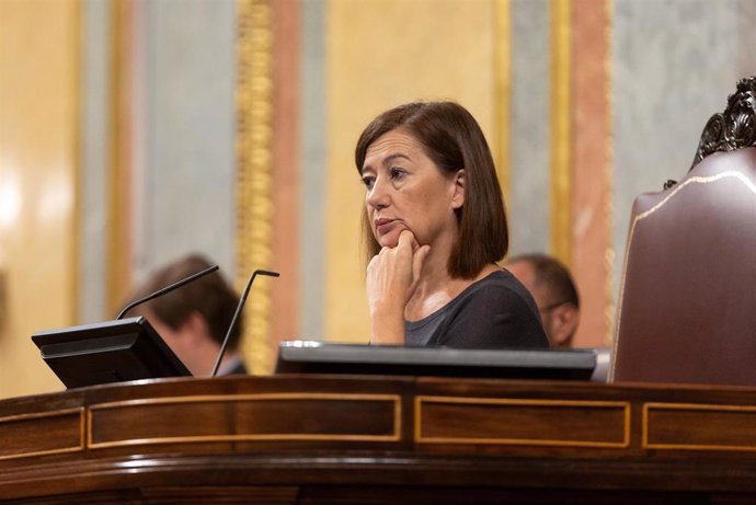 Archivo - La presidenta del Congreso de los Diputados, Francina Armengol,  durante una sesión de control, en el Congreso de los Diputados, a 12 de junio de 2024, en Madrid (España).