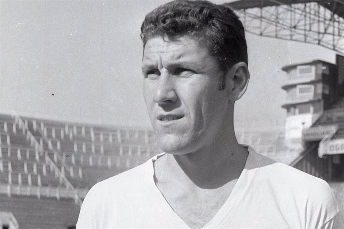 Paquito García Gómez, durante su etapa en el Valencia CF.