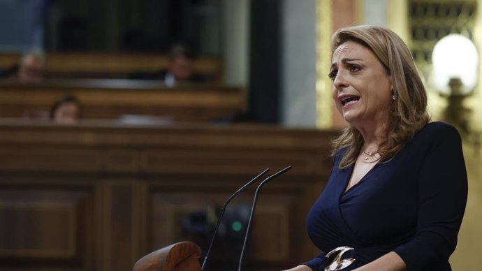 La portavoz de Coalición Canaria en el Congreso de los Diputados, Cristina Valido