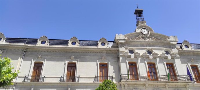 Archivo - Fachada de la Diputación de Jaén.