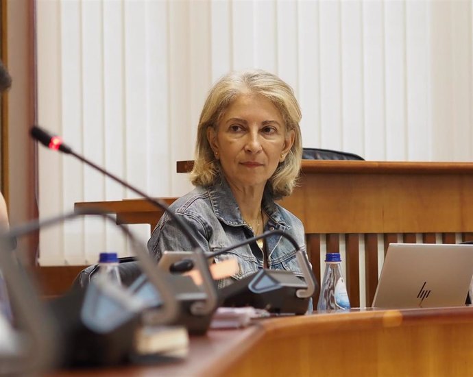 La diputada del PSdeG en el Parlamento gallego Silvia Longueira