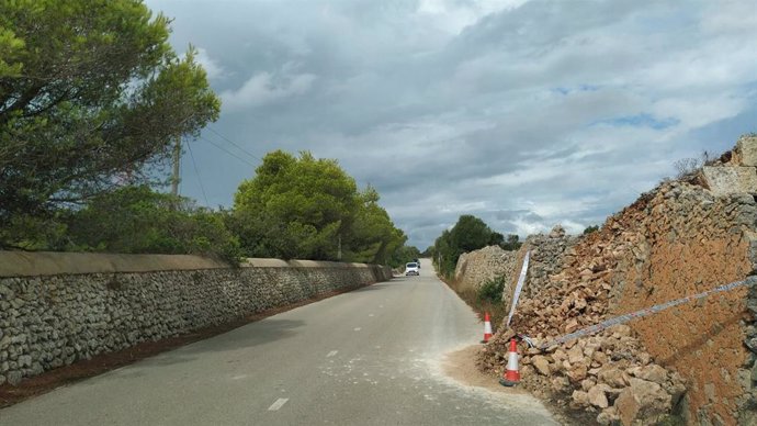 Inundaciones y daños en Menorca por el paso de la DANA.