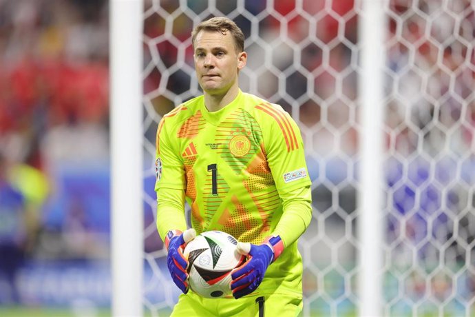 Archivo - Manuel Neuer con la selección alemana