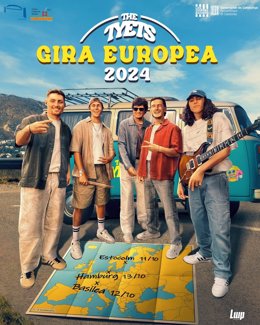 El grupo catalán The Tyets hará una gira europea con tres fechas en octubre