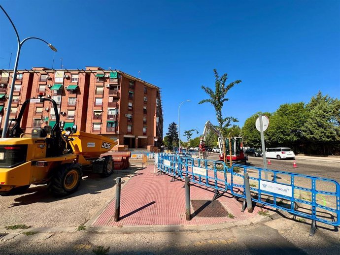 Obra hidráulica en el Polígono