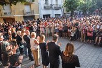 Unas 500 personas se concentran en Castellbisbal (Barcelona) por el doble crimen machista