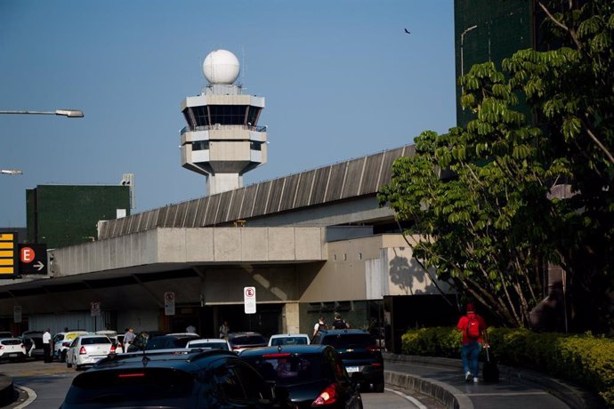 Archivo - Aeropuerto en Sao Paulo (Brasil)