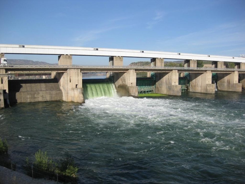 Embalse de Flix (Tarragona)
