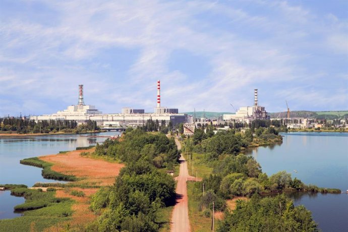 Imagen de archivo de la central nuclear de Kursk, en el oeste de Rusia.