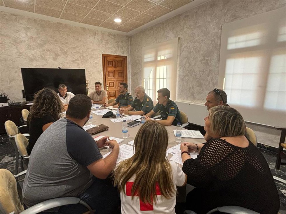Reunión de la Junta Local de Seguridad de Tarazona.