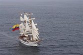 Foto: El Buque Escuela Guayas (BESGUA) de la Armada de la República del Ecuador regresará a Bilbao este viernes