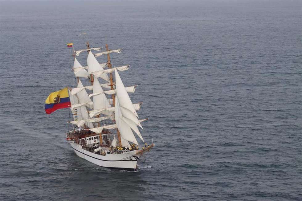 El Buque Escuela Guayas (BESGUA) de la Armada de la República del Ecuador regresará a Bilbao el 23 de agosto