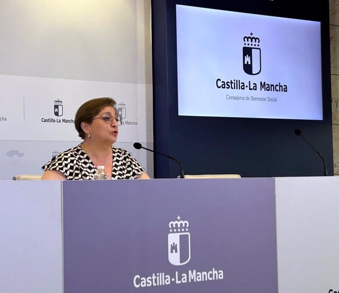 La viceconsejera de Servicios y Prestaciones Sociales, Guadalupe Martín.